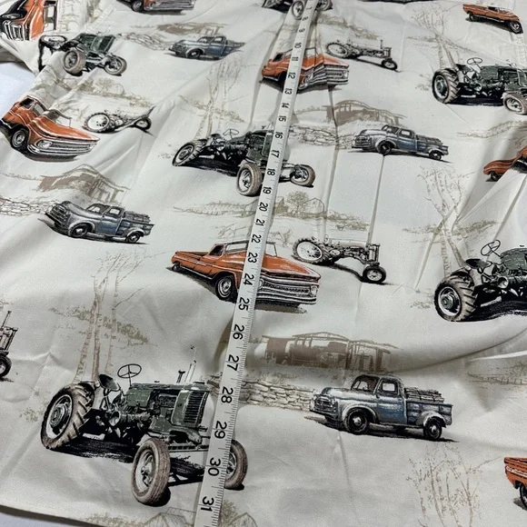 Men’s North River Outfitters Vintage Pickup Trucks And Tractors Shirt (Size XL) - Picture 8 of 8